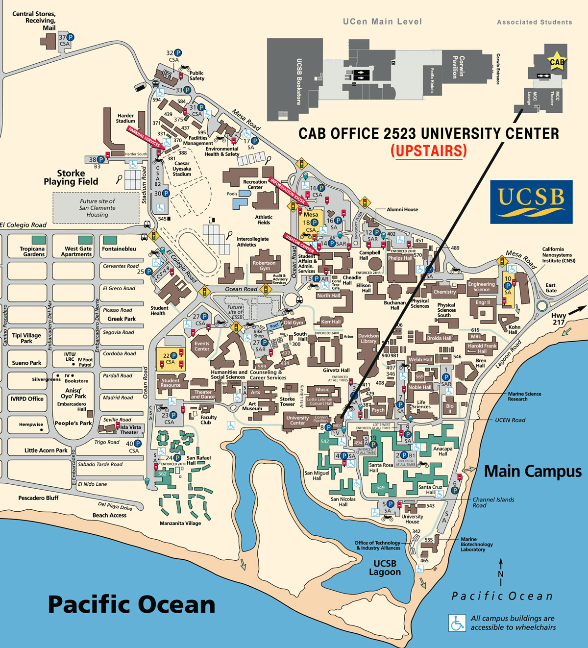 Online Map Santa Barbara Map